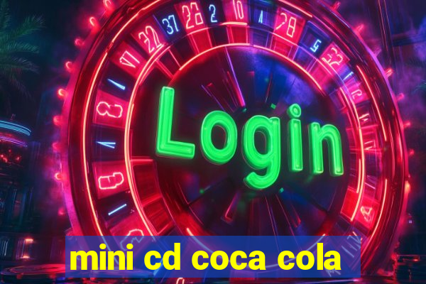 mini cd coca cola